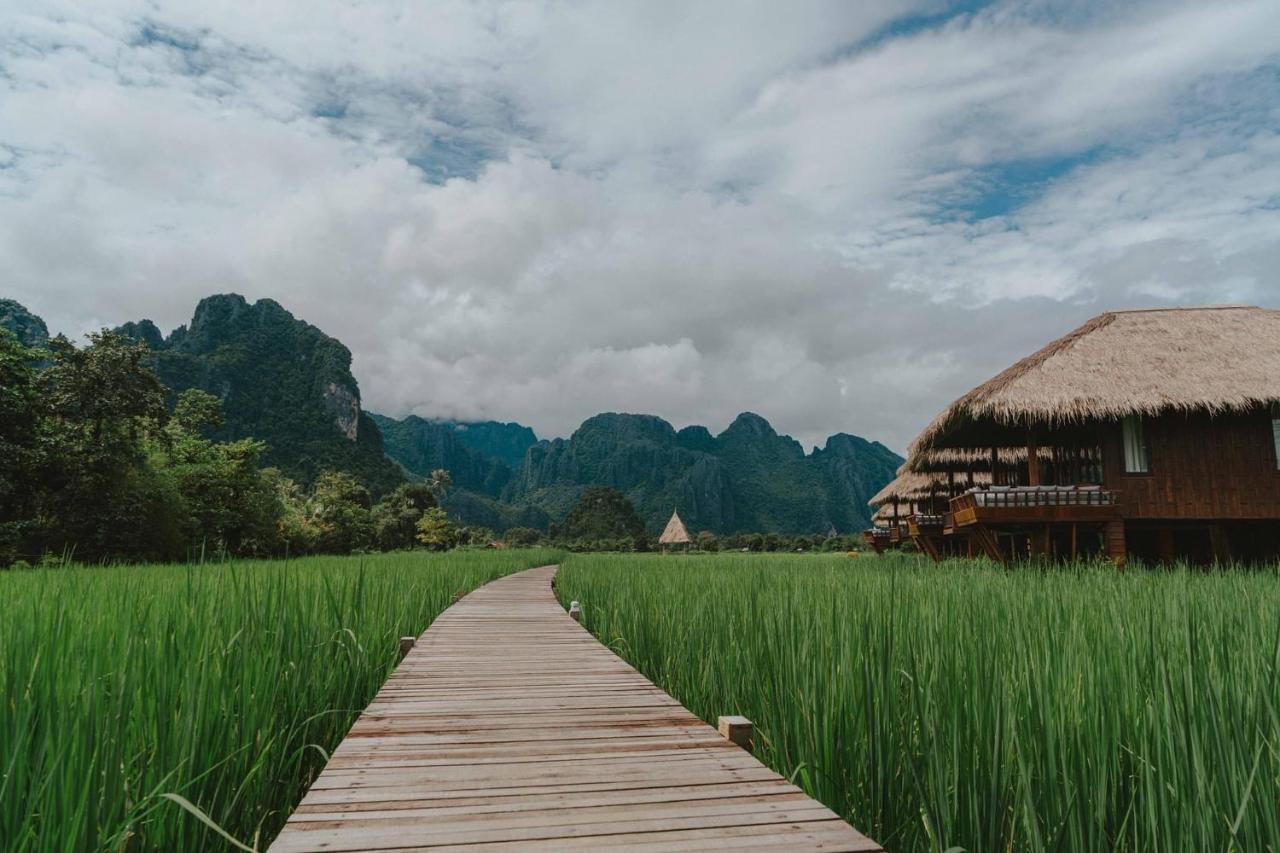 Viengtara Vangvieng Resort Vangviang Kültér fotó