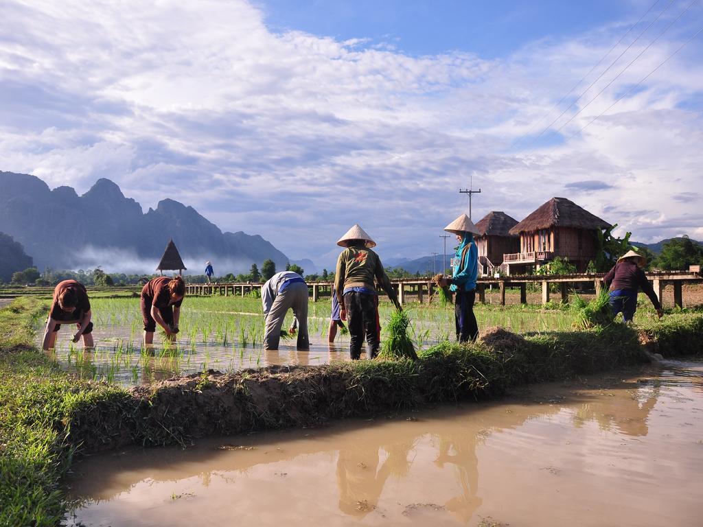 Viengtara Vangvieng Resort Vangviang Kültér fotó