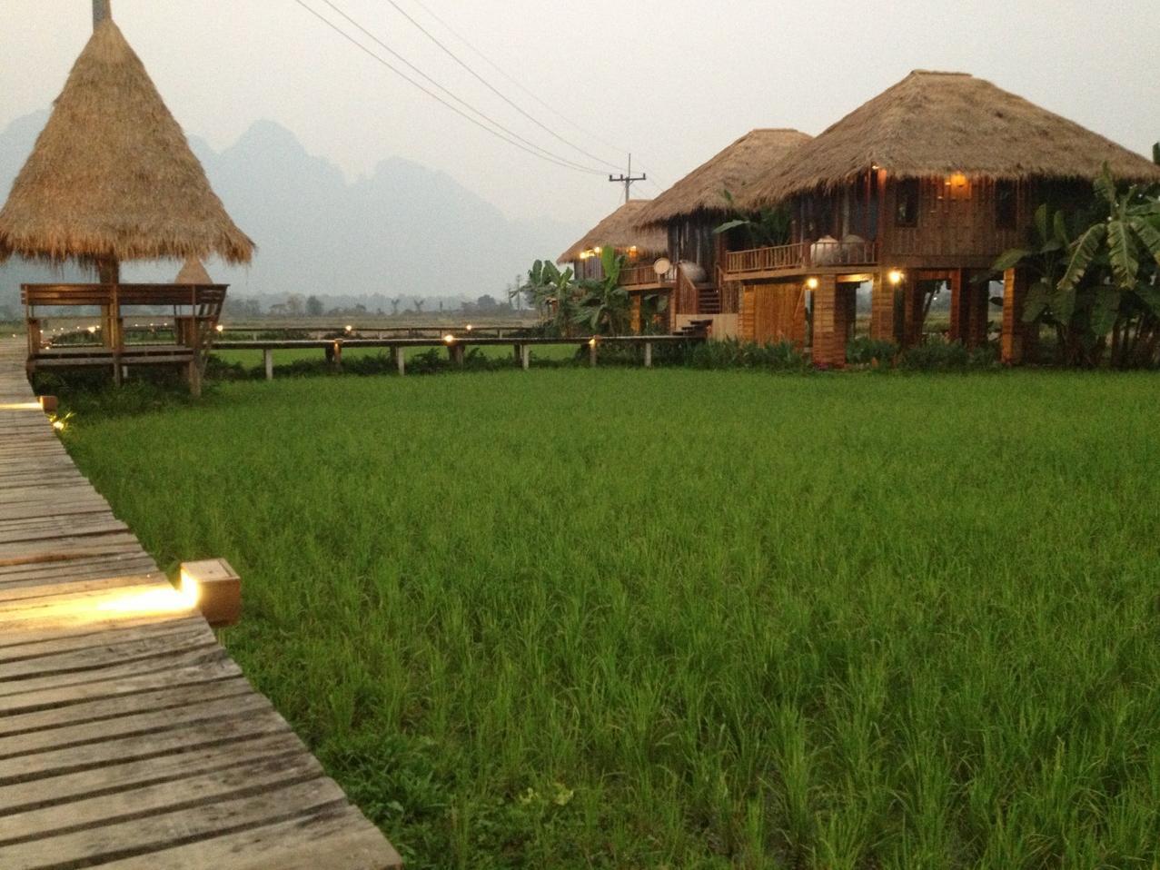 Viengtara Vangvieng Resort Vangviang Kültér fotó